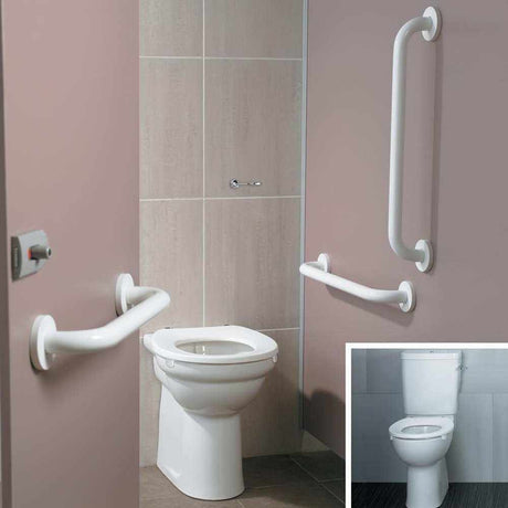 Armitage Shanks Close Coupled Toilet Contour 21 Ambulant White Doc M P
