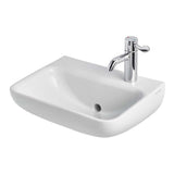 Armitage Shanks 500mm Wide 1 RH Tap Hole Contour 21 Plus Basin with Ba