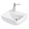 Armitage Shanks 400mm Wide 1 LH Tap Hole Contour 21 Plus Basin with Ba