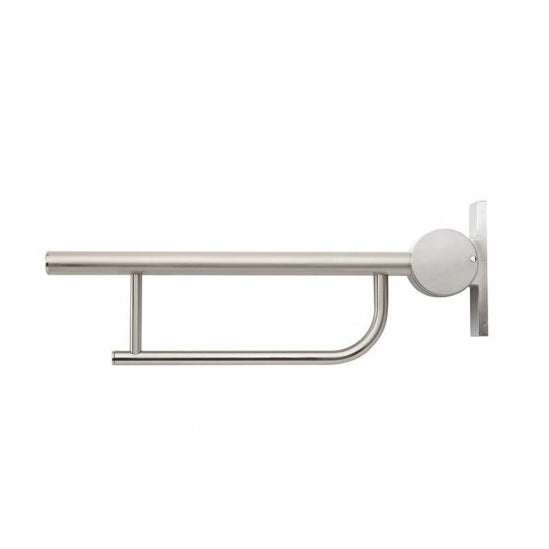 Armitage Shanks 650mm Contour 21 Stainless Steel Hinged Arm Wall Support Grab Rail - S6361MY