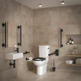 Armitage Shanks Contour 21 Raised Height Close Coupled Toilet Pan ONLY - White - S305401