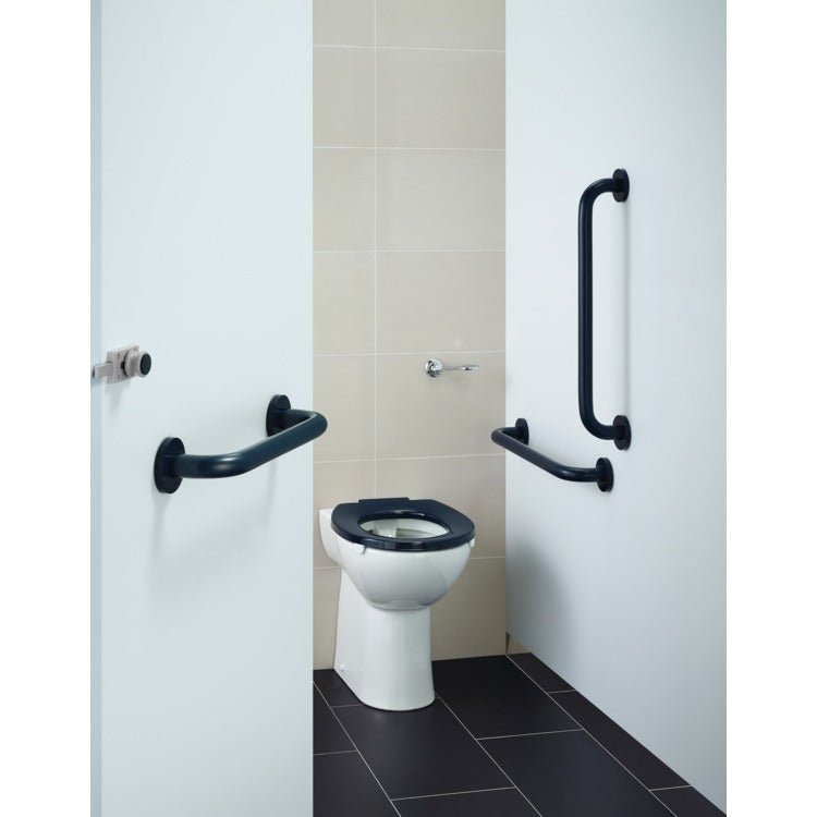 Armitage Shanks Doc M Contour 21+ Ambulant Care Back To Wall or Close Coupled Packs - Blue - S0681LI - TAP 'N' SHOWER