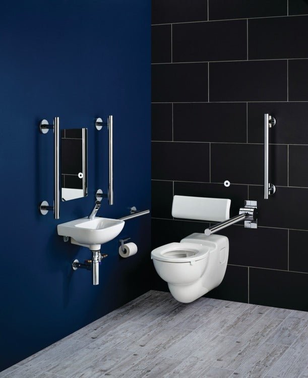 Armitage Shanks Doc M Sensorflow Wall Mounted Left Or Right Hand Packs - Chrome - S6986AA - TAP 'N' SHOWER