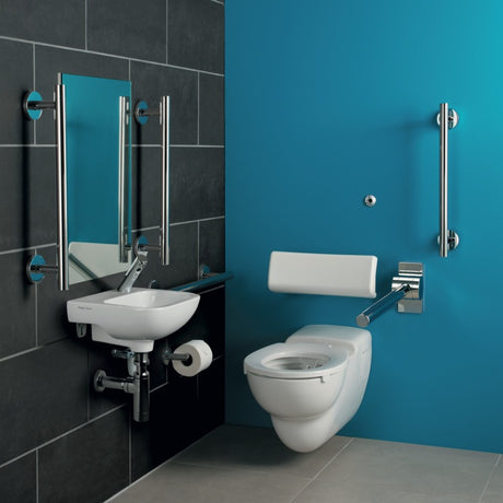 Armitage Shanks Doc M Sensorflow Wall Mounted Left Or Right Hand Packs - Chrome - S6986AA