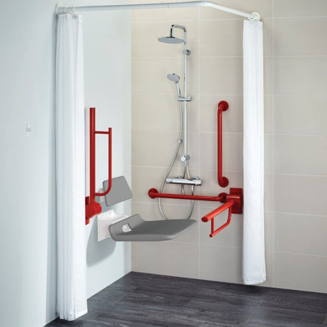 Armitage Shanks Doc M Shower Room Pack Exposed - Red - S0755GQ