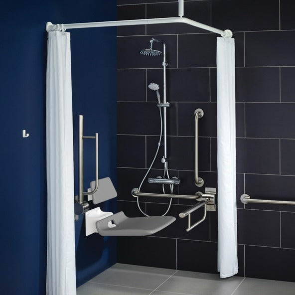 Armitage Shanks Doc M Shower Room Pack Exposed - Stainless Steel - S0755MY