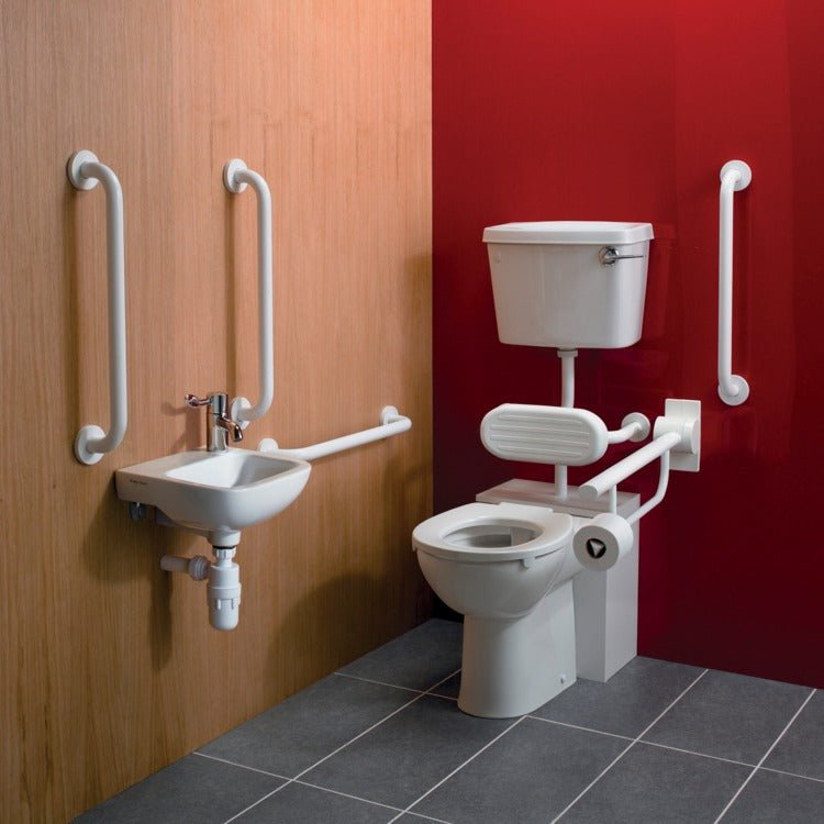 Armitage Shanks Doc M Standard Left or Right Hand Packs - White - S0689AC - TAP 'N' SHOWER