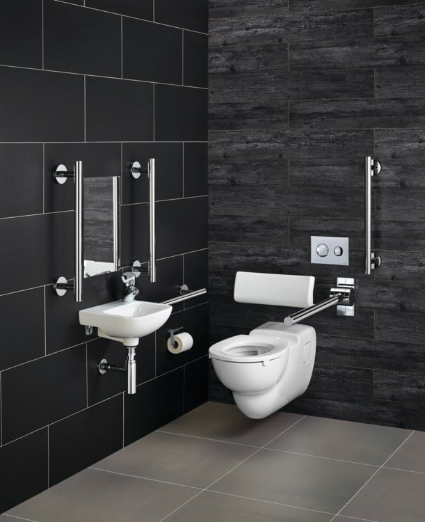 Armitage Shanks Doc M Wall Mounted Left Or Right Hand Packs - Chrome - S6972AA - TAP 'N' SHOWER