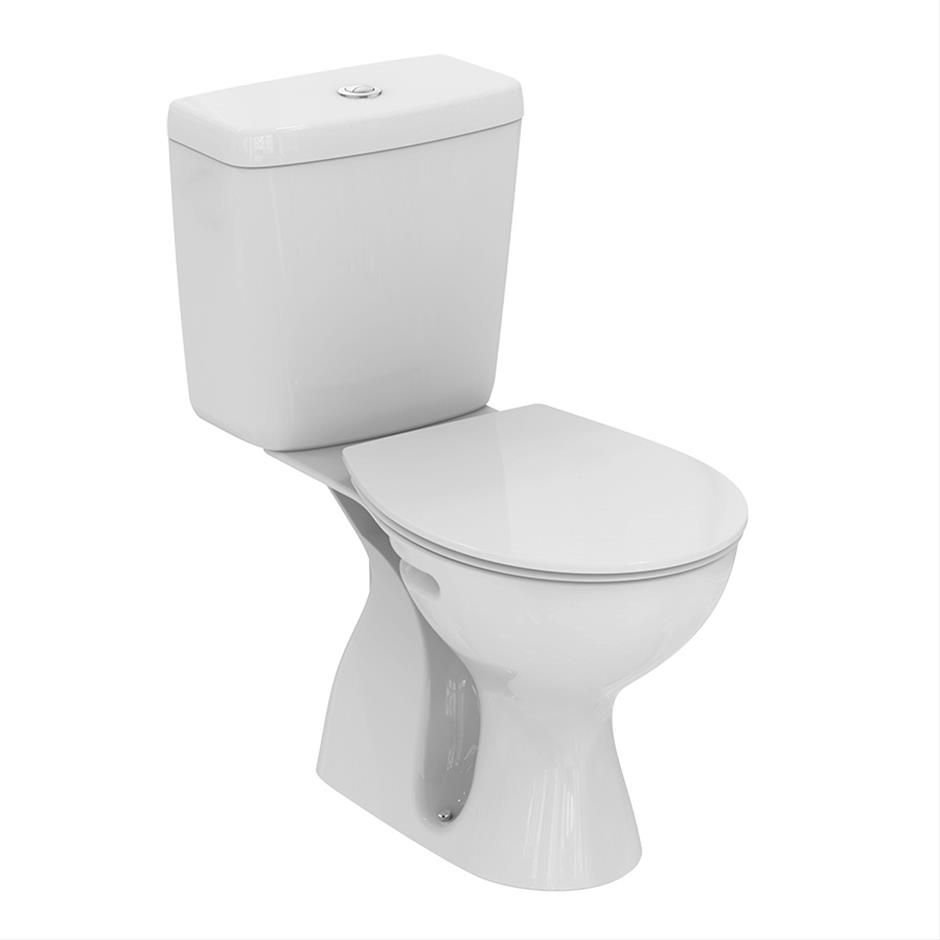 Armitage Shanks Universal Soft Close Toilet Seat and Cover - White - E131801 - TAP 'N' SHOWER