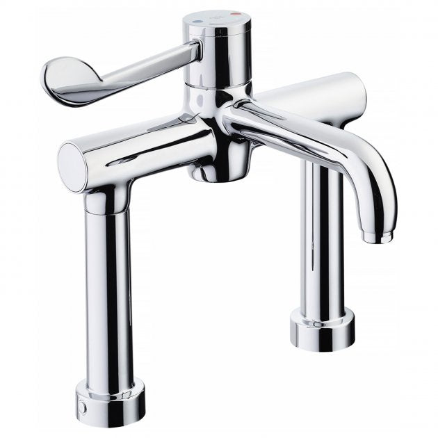 Armitage Shanks Markwik 21+ 2 Hole Thermostatic Basin Mixer - Chrome - A6734AA