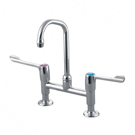 Armitage Shanks Markwick Dual Control Swivel Anti Splash Spout Pillar Sink Filler - Chrome - S8275AA