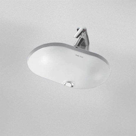 Armitage Shanks 550mm Wide 0 Tap Hole Marlow 21 Oval Under Countertop 