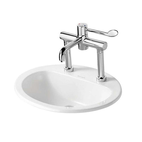 Armitage Shanks 550mm Wide 2 Tap Hole Orbit 21 Countertop Basin withou