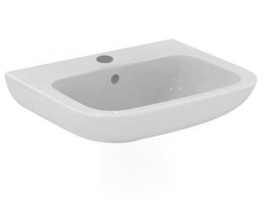 Armitage Shanks 600mm Wide 1 Tap Hole Portman 21 Wall Hung Basin with 