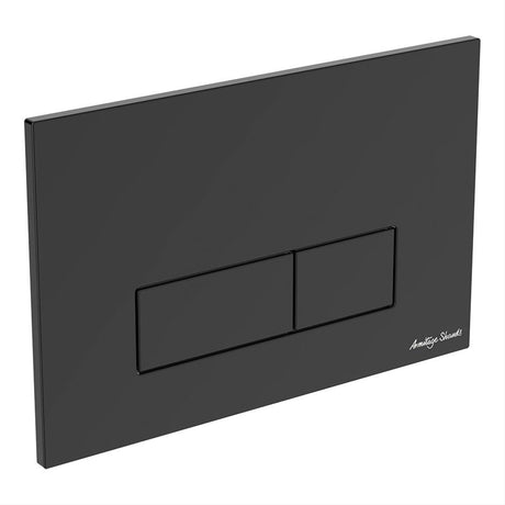 Armitage Shanks Oleas P2 Pneumatic Dual Flushplate - Black  - S0857A6