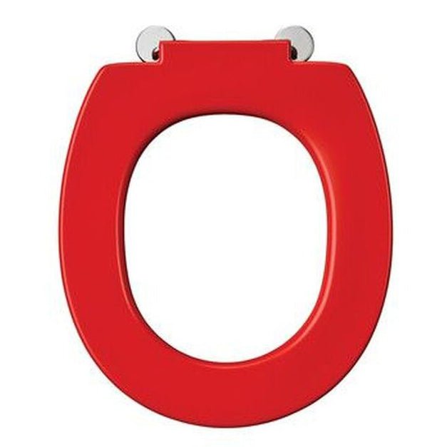 Armitage Shanks Contour 21 Standard Close Toilet Seat - Red - S4066GQ - TAP 'N' SHOWER