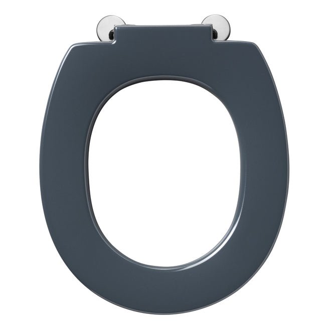 Armitage Shanks Contour 21 Standard Close Toilet Seat - Charcoal - S4066RN - TAP 'N' SHOWER