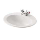Armitage Shanks 500mm Wide 1 Tap Hole Sandringham 21 Inset Countertop 