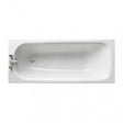 Armitage Shanks Sandringham 21 Rectangular Steel Bath 1700mm x 700mm 2 Tap Hole - White - S183601