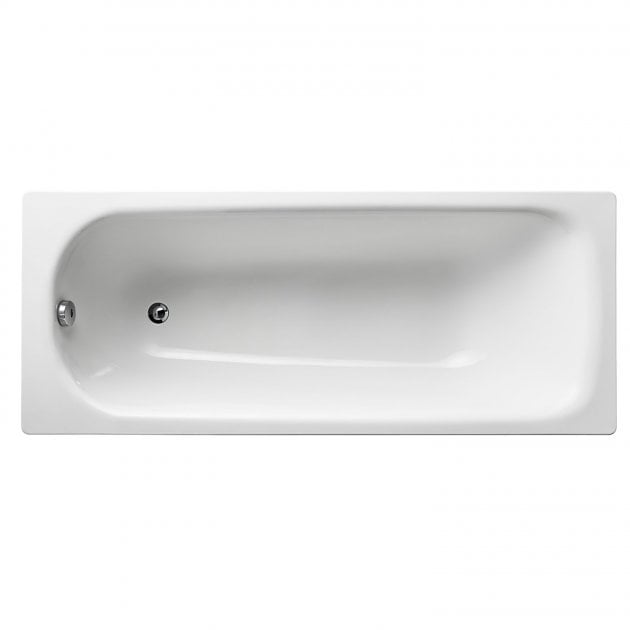 Armitage Shanks Sandringham 21 0 Tap Hole Rectangular Steel Bath 1700mm x 700mm - White - S183701