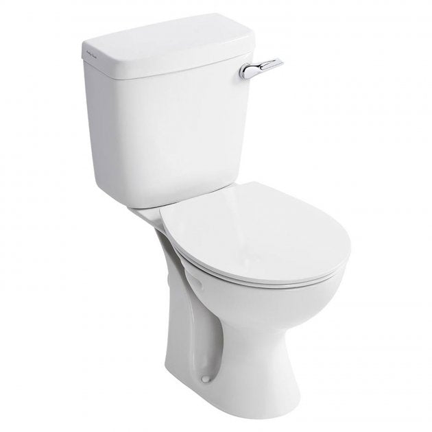 Armitage Shanks Sandringham 21 Close Coupled Toilet Lever Cistern - White - E896801