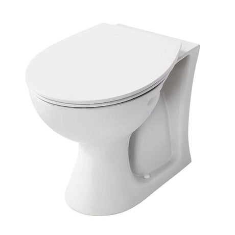 Armitage Shanks 530mm Projection Back to Wall Sandringham 21 Toilet WC with Standard Seat - E897401+E131601