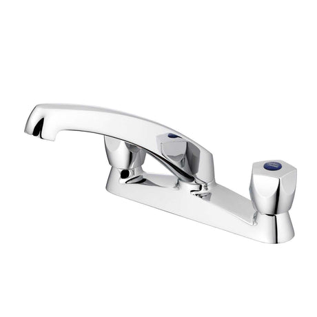 Armitage Shanks Two Hole Sandringham 21 Kitchen Sink Mixer Tap - Chrom