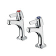 Armitage Shanks High Neck Sandringham 21 Kitchen Sink Pillar Taps with