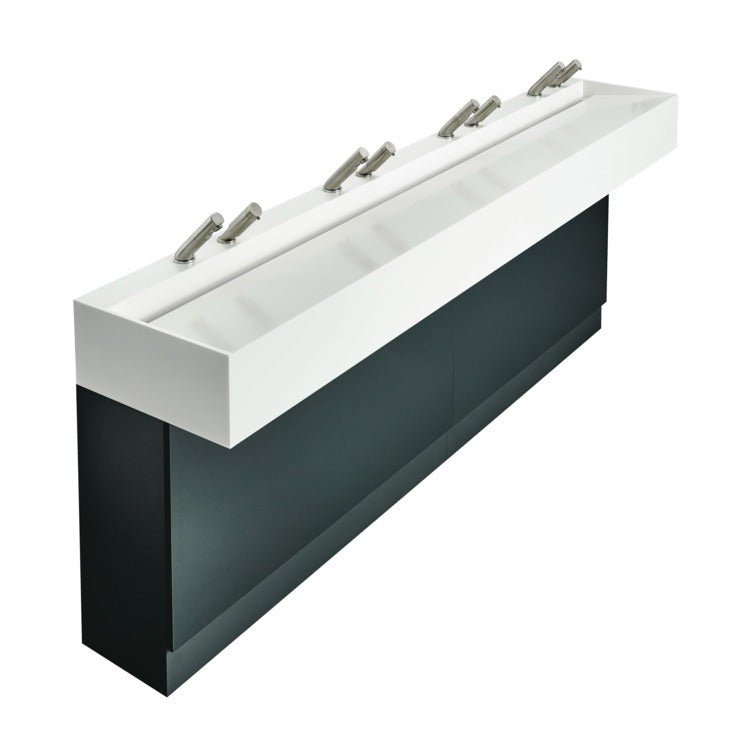 Armitage Shanks Sensorflow 21 Compact Mixer - Ultra Steel - A4852GN - TAP 'N' SHOWER