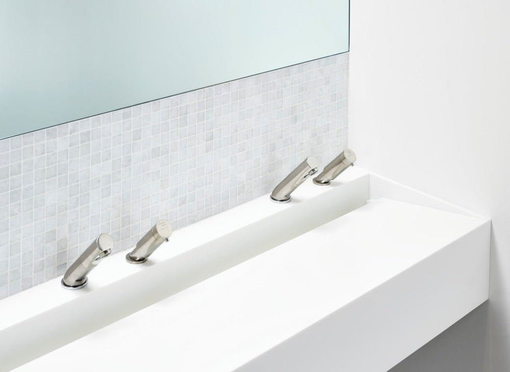 Armitage Shanks Sensorflow 21 Compact Mixer - Ultra Steel - A4852GN - TAP 'N' SHOWER