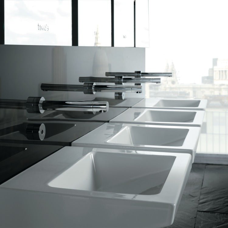 Armitage Shanks Sensorflow 21 Separate Sensor Wall Spout 23cm - Chrome - A4183AA - TAP 'N' SHOWER