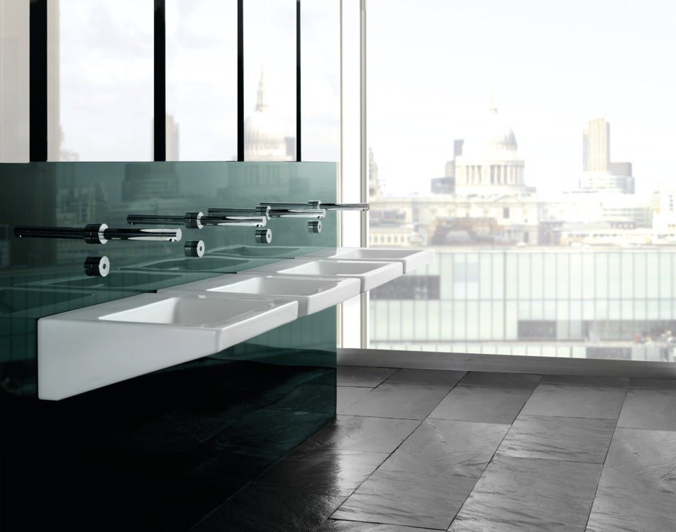 Armitage Shanks Sensorflow 21 Separate Sensor Wall Spout 23cm - Chrome - A4183AA - TAP 'N' SHOWER