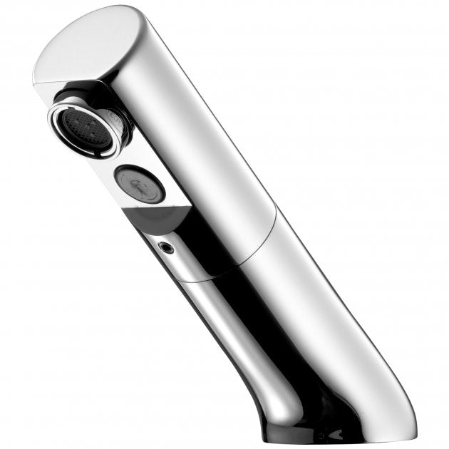 Armitage Shanks Sensorflow 21 Compact Link Deck Spout - Brushed Stainless Steel - A4853GN - TAP 'N' SHOWER