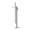 Nuie Arvan Modern Freestanding Bath Shower Mixer Tap with Shower Kit - Chrome - ARV321