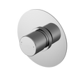 Nuie Arvan Temperature Control thermostatic shower valve in chrome with anti-scald feature and precise temperature control