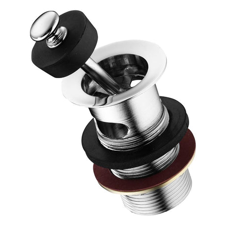 Armitage Shanks Slotted Basin Waste 1 1/4″ Anti Theft Captive Plug - Chrome - S8737AA