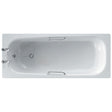 Armitage Shanks Nisa Lowline 2 tapholes Steel Bath 170cm x 70cm - White - S176501