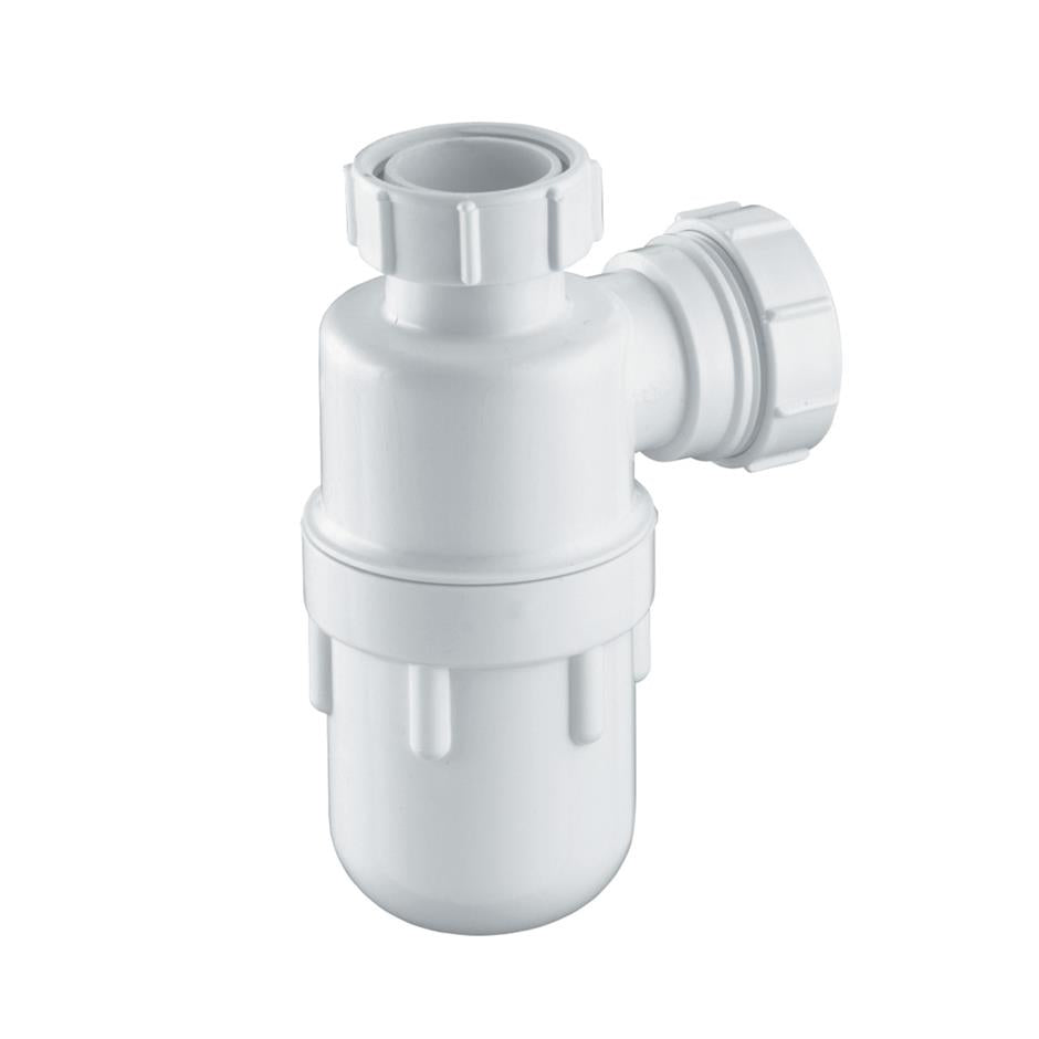 Armitage Shanks 1 1/4" Plastic Bottle Trap - White - S891067
