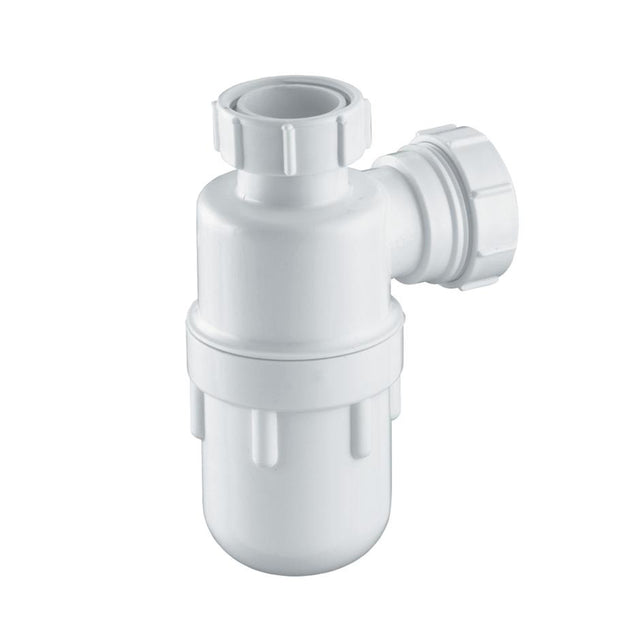 Armitage Shanks 1 1/4" Plastic Bottle Trap - White - S891067
