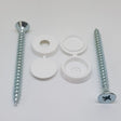 Armitage Shanks Domex 500mm Domex Screws Pair - White - S910101