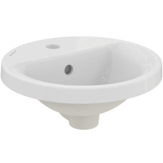 Armitage Shanks Edit R Countertop Washbasin 1 Taphole 38cm - White - S078901