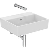 Armitage Shanks Edit S 0 Tap Holes Wall Hung Basin 420mm - White - S080401