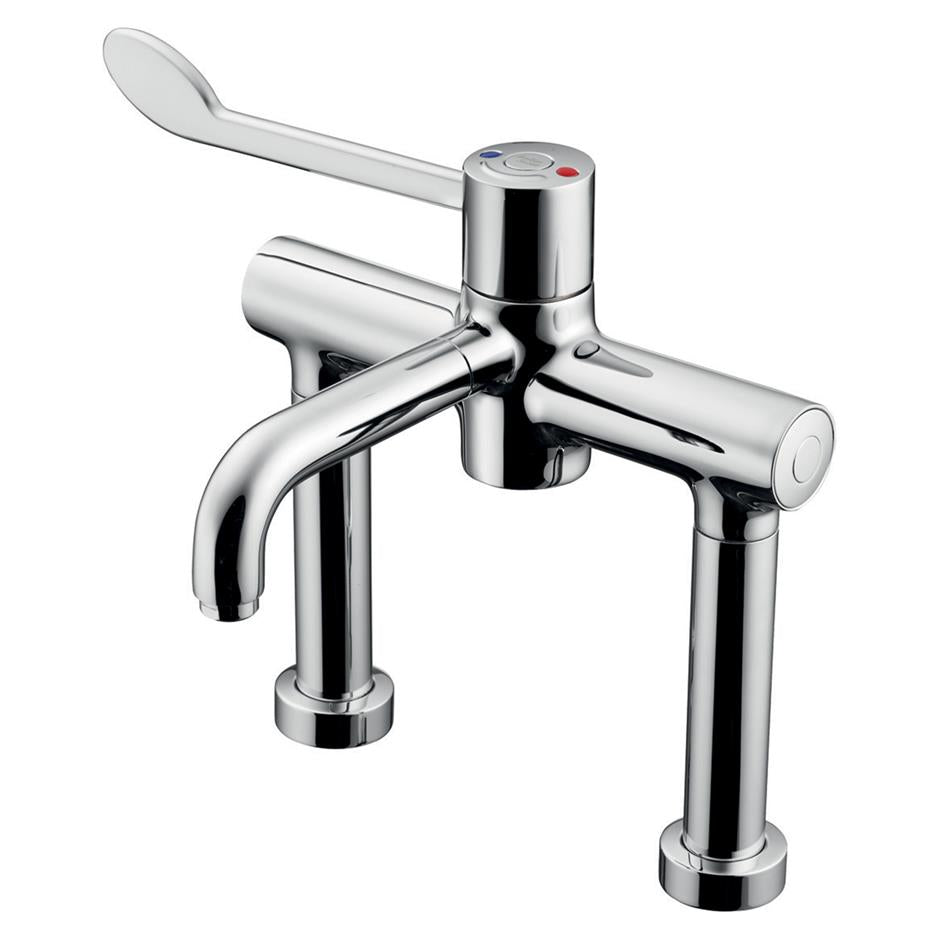 Armitage Shanks Markwik 21 Demountable Pillar Mixer - Chrome - A6242AA