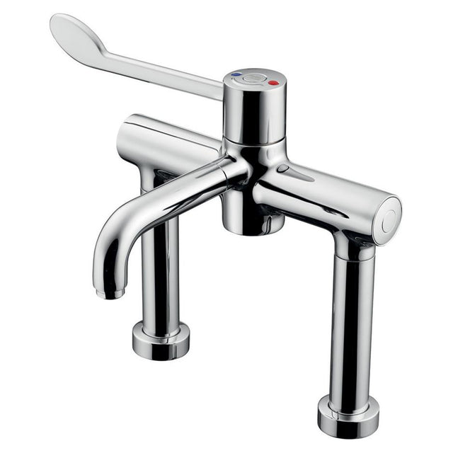 Armitage Shanks Markwik 21 Demountable Pillar Mixer - Chrome - A6242AA