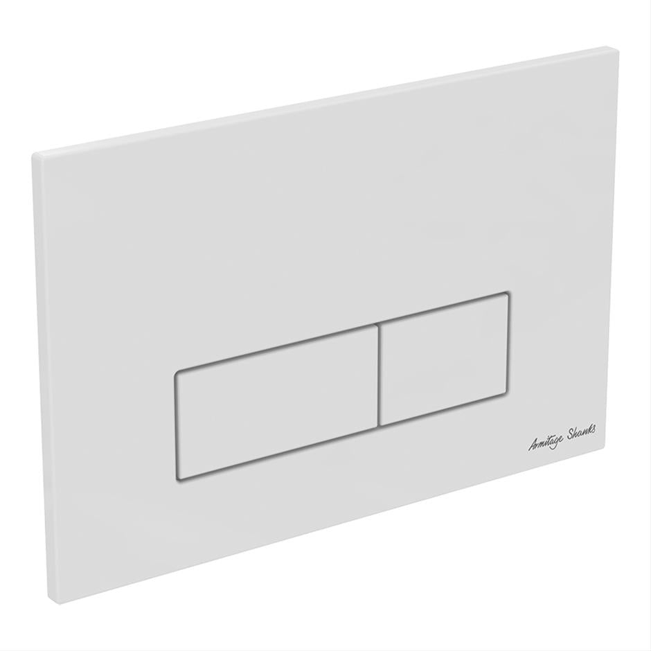 Armitage Shanks Septa Pro M1 Mechanical Metal Dual Flushplate - Chrome - S0858AA