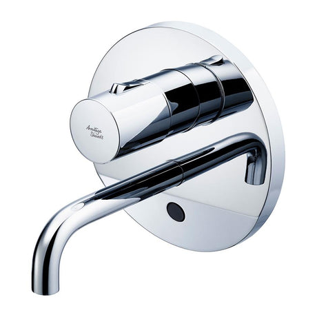 Armitage Shanks Sensorflow Wave Thermostatic Built-In Temperature Control Basin Mixer - Chrome - A6165AA