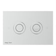 Armitage Shanks Septa Pro P1 Pneumatic Metal Dual Flushplate - Stainless Steel - S0775MY