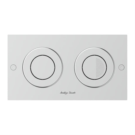 Armitage Shanks Septa Pro P2 Pneumatic Metal Small Flushplate - Stainless Steel - S0860MY