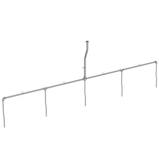 Armitage Shanks Range Of 5 Exposed Flush pipe - S0839MY