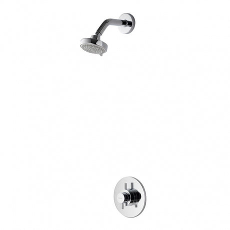 Aqualisa Aspire Dl Concealed Mixer Shower with Fixed Head - Chrome - ASP001CF